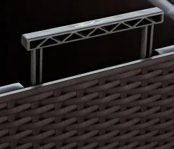 LECHUZA® Kunststoff-Topf Cube Cottage, quadratisch
