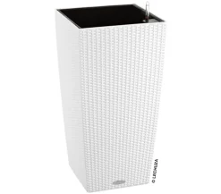 LECHUZA® Kunststoff-Topf Cubico Cottage, konisch
