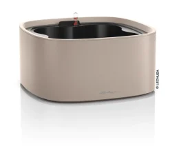 LECHUZA® Kunststoff-Topf PILA Color Stick-System, quadratisch, ca. B35/H16,6/T35 cm