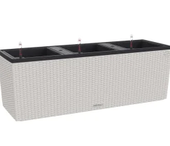 LECHUZA® Polyrattan-Kasten Trio Cottage, rechteckig
