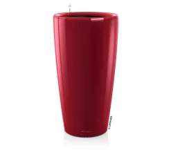 LECHUZA® Rondo hochglanz All-in-One-Set, scarlet rot, 15759