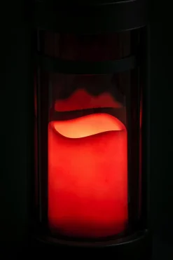 LED-Grablaterne Solar, ca. H26 cm