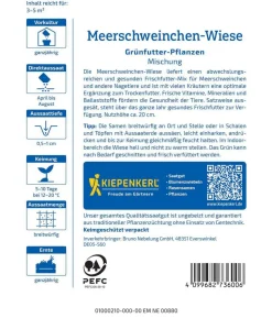 Meerschweinchen-Wiese, Saatgut von Kiepenkerl