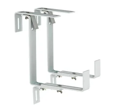 Metall-Blumenkastenhalter Profi für den Balkon, 2 Stück