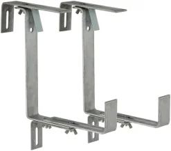 Metall-Blumenkastenhalter Profi für den Balkon, 2 Stück