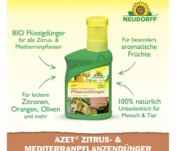 Neudorff Azet® Zitrus- & Mediterran Pflanzendünger, flüssig, 250 ml