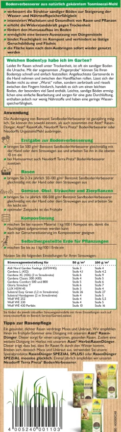Neudorff Bentonit SandbodenVerbesserer, 10 kg