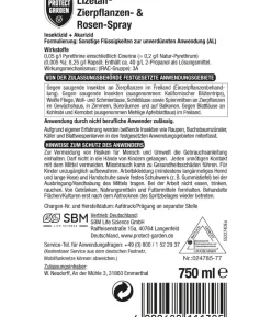 PROTECT GARDEN Lizetan® Zierpflanzen-& Rosen-Spray, 750 ml