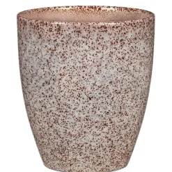 Scheurich Keramik-Übertopf Solido, konisch, hellbraun, ca. Ø13 cm