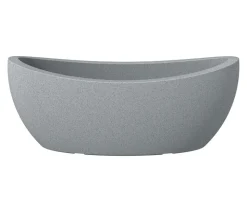 Scheurich Kunststoff-Jardiniere Wave Globe, oval, ca. B58/H23/T24 cm