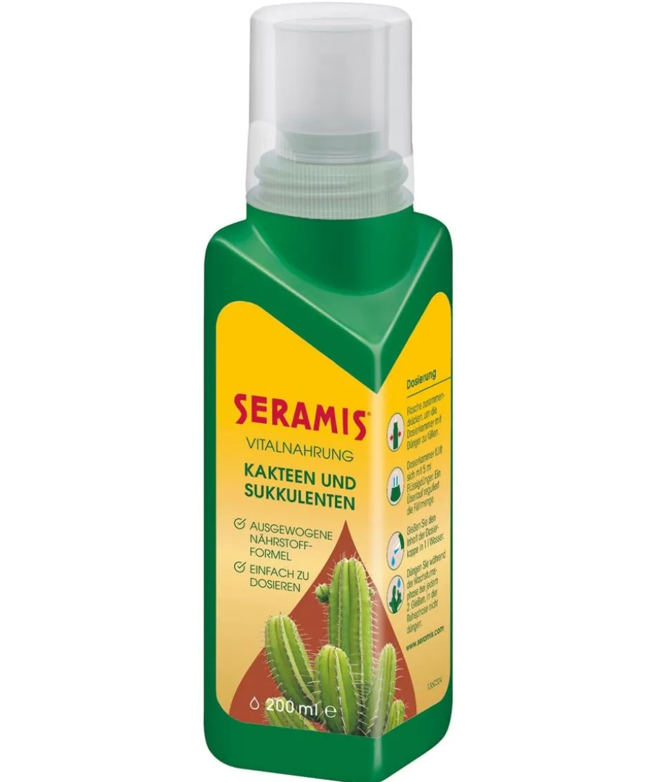 Seramis Vitalnahrung für Kakteen & Sukkulenten, flüssig, 200 ml