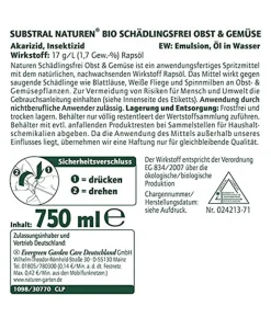 Substral® Naturen® Bio Schädlingsfrei Obst & Gemüse, 750 ml