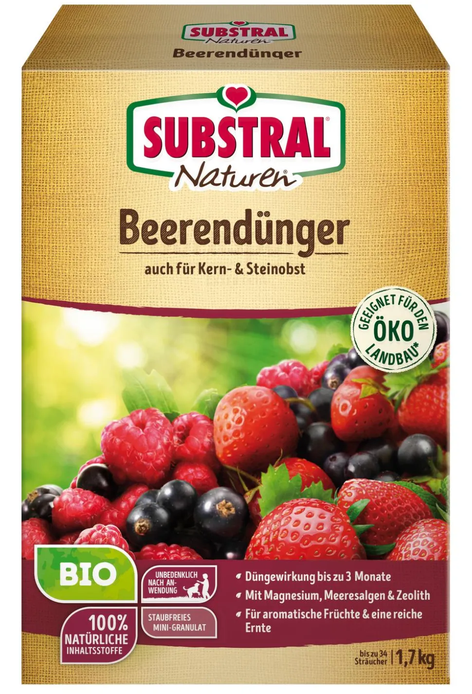 Substral® Naturen® Beerendünger Bio, 1,7 kg