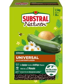 Substral® Naturen® Dünger Universal alle Gartenpflanzen, 1,5 kg