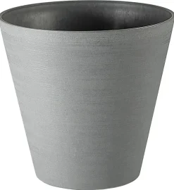 TeraPlast Kunststoff-Topf Hoop inkl. Wasserreservoir, konisch