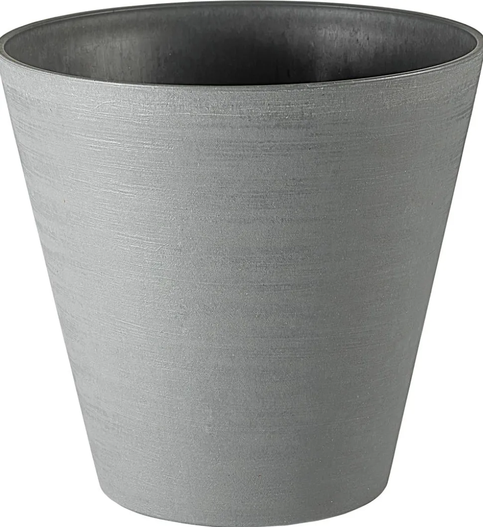 TeraPlast Kunststoff-Topf Hoop inkl. Wasserreservoir, konisch