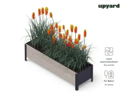 Upyard Holz-Pflanzkasten ModernBox, ca. B118/H32/T36 cm