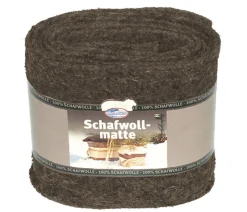 Videx Schafwoll-Wickelband, dunkelbraun, ca. B200/H12/T0,4 cm