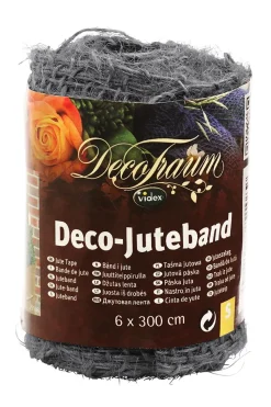 Videx Juteband, ca. L300/B6 cm