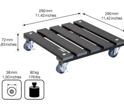 Wagner WPC-Pflanzroller, ca. B29/H7/T29 cm