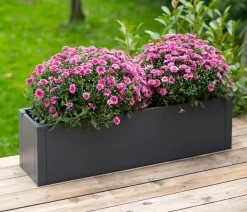 Westmann Metall-Pflanzkasten Talus, anthrazit